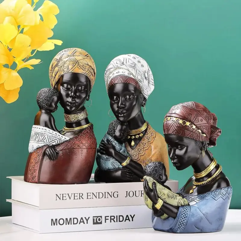 Maha African Women Statue