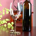 Maharaja Hand Blown Wine Goblets Decanter