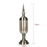 Mahogany_Metal_Glass_Vase_-_-4328211 Mahogany Metal Glass Vase