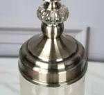 Mahogany_Metal_Glass_Vase_-_-4328238 Mahogany Metal Glass Vase