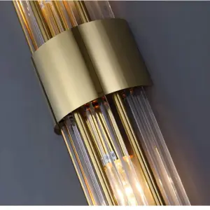 Homeko - Wall lamp with crystal decoration