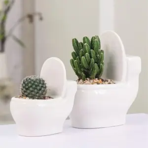Majestic Toilet Planter