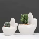 Majestic Toilet Planter