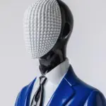 Male Model In Suit Hand Carfted Statue