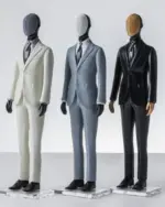 Male Model In Suit Hand Carfted Statue
