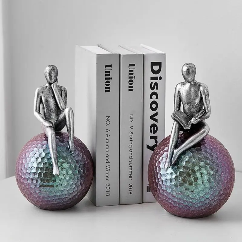 Man On Sphere Sculpture