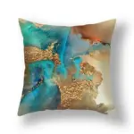 Marble Cushion Cover Decorfaure