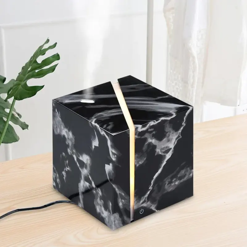 Marble Grain Ultrasonic Air Humidifier Essential Oil Aromatherapy Diffuser 200ml for Office Home Bedroom Living Room 119f3cf0 1ac4 4eab 9e16 4a5ee8ca8016