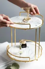 Marble Pattern Organiser Decorfaure