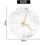 Marble_Bedroom_Wall_Decoration_Clock_Gift_12_Inches_Acrylic_-_-4328971 Marble Bedroom Wall Decoration Clock Gift 12 Inches Acrylic