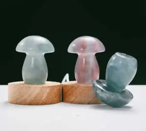 Marble Crystal Mushroom Lamp