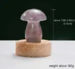 Marble Crystal Mushroom Lamp