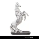 Marble_Furious_Horse_Sculptures_and_Statues_Figurine_Resin_Gifts_-_-4329340 Marble Furious Horse Sculptures and Statues Figurine Resin Gifts