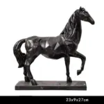 Marble_Furious_Horse_Sculptures_and_Statues_Figurine_Resin_Gifts_-_-4329370 Marble Furious Horse Sculptures and Statues Figurine Resin Gifts