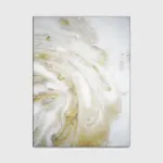 Marble Pattern White Gold Nordic Rugs and Carpets for Bedroom