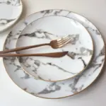 Marble Plate 2 Piece Set