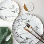 Marble Plate 2 Piece Set