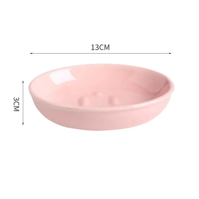 Marble Round Soap Rack: Light Luxury Kitchen & Bathroom Organizer -
