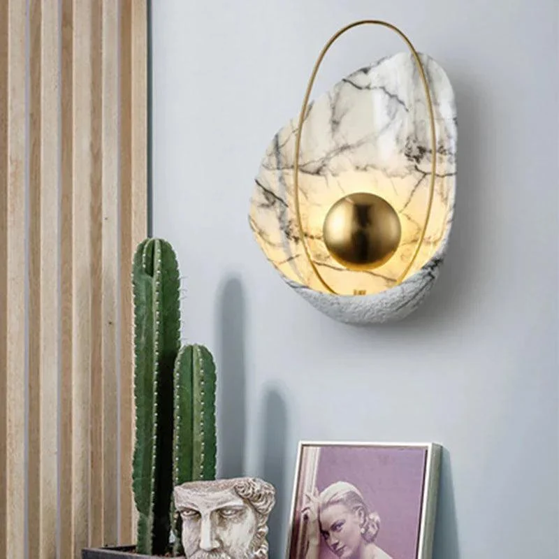 Marble Wall Light Sconce -