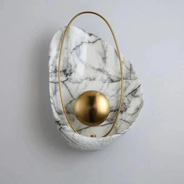 Marble Wall Light Sconce -