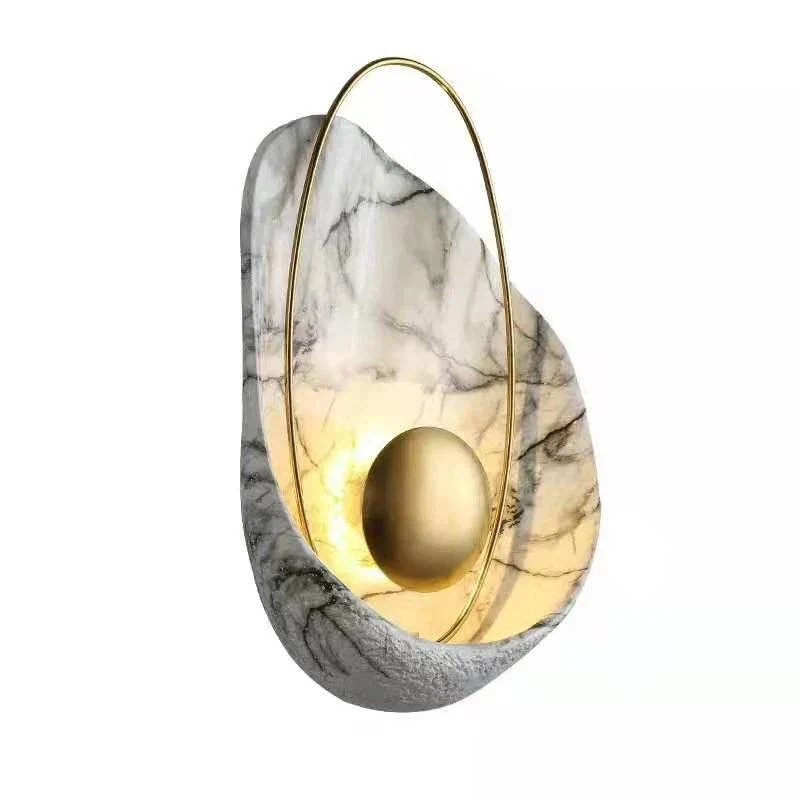 Marble Wall Light Sconce -