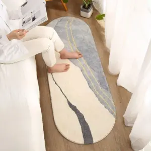 Marbled Bedside Rug