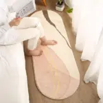 Marbled Bedside Rug