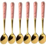 Marbled Ceramic Utensil Crock