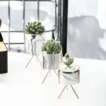 Marbling Flower Pots Touch of Marble for YourPlant Decor