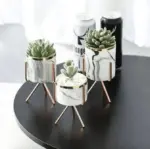Marbling Flower Pots Touch of Marble for YourPlant Decor