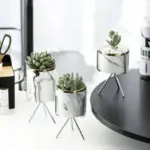 Marbling Flower Pots Touch of Marble for YourPlant Decor
