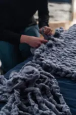Marnies Knitted Throw