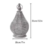 Marokkaanse Tafellamp Slaapkamer Bureaulamp Woonkamer Bedlampje Kaarshouder Touch Lampe De Chevet Nachtlampje Tuin Thuis decor 8b99dfc6 e464 45d2 8ca1 6287f4724402