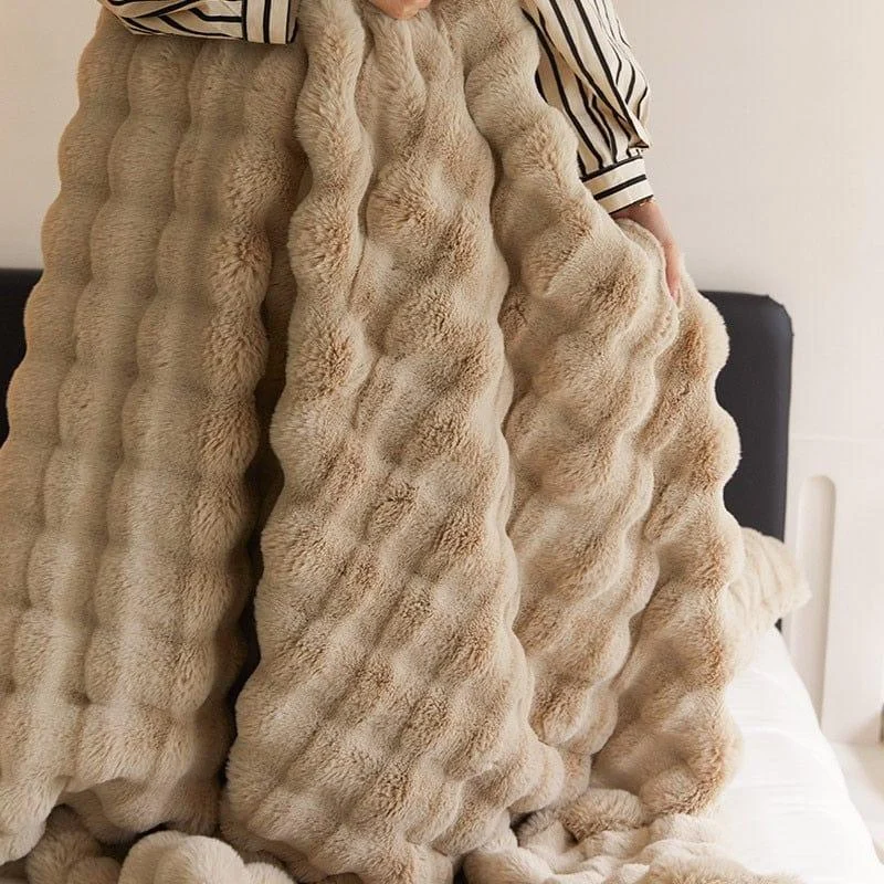 Marrakesha Faux Fur Blanket -