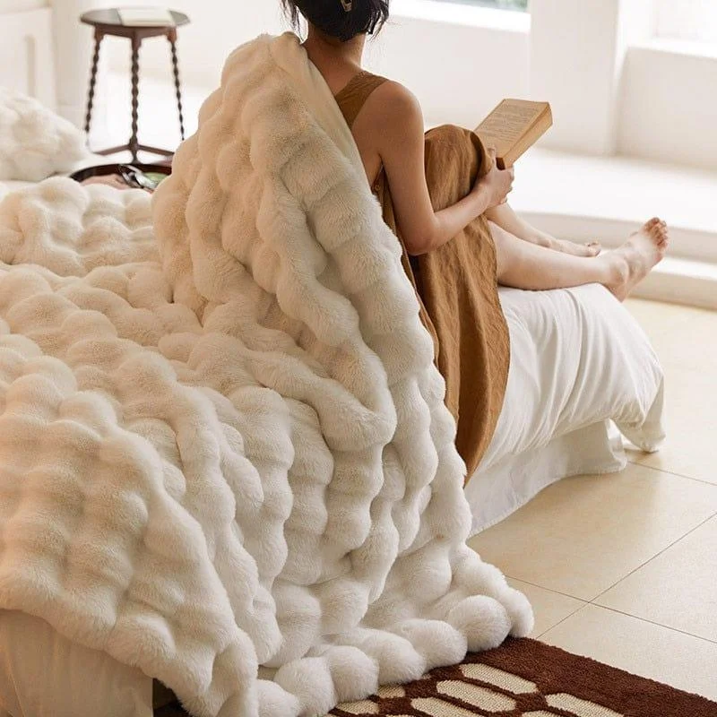 Marrakesha Faux Fur Blanket -