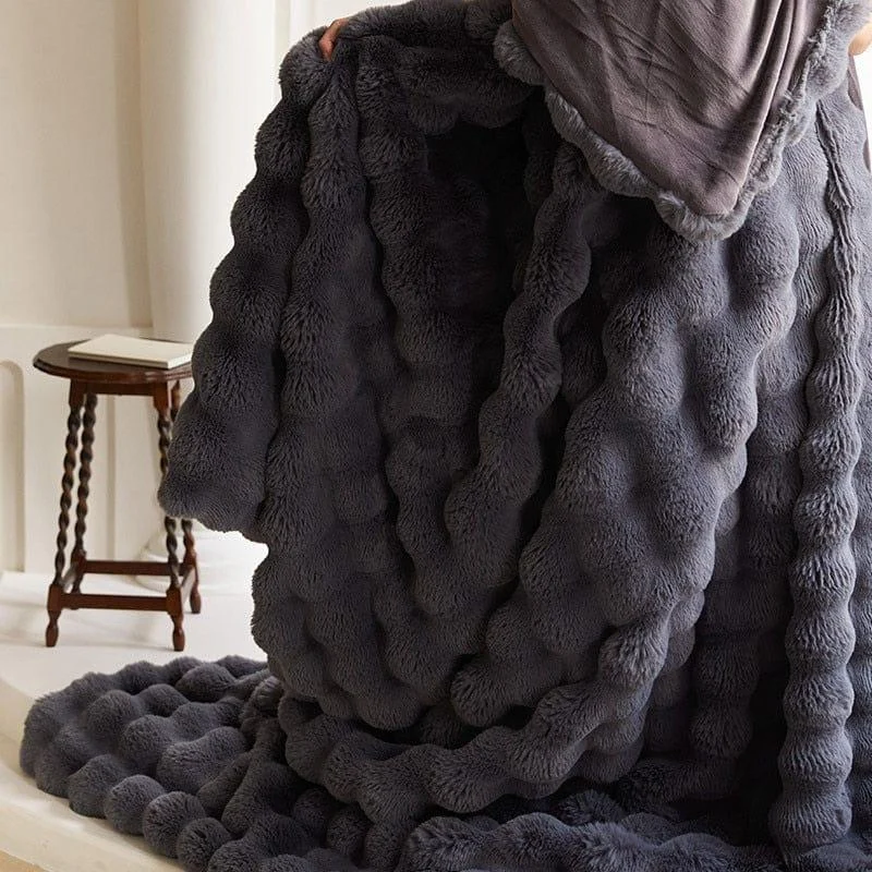 Marrakesha Faux Fur Blanket -