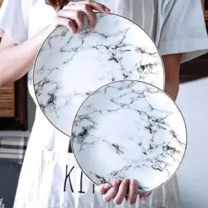 Marvelous Marble Pattern Plates