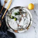 Marvelous Marble Pattern Plates