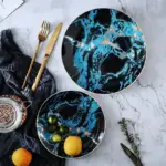 Marvelous Marble Pattern Plates