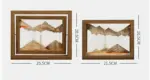 Massief-Houten-3D-Creatieve-Roterende-Vloeibare-Zand-Schilderen-Thuis-Slaapkamer-Decoraties-Decoraties-Ambachten Massief Houten 3D Creatieve Roterende Vloeibare Zand Schilderen Thuis Slaapkamer Decoraties Decoraties Ambachten