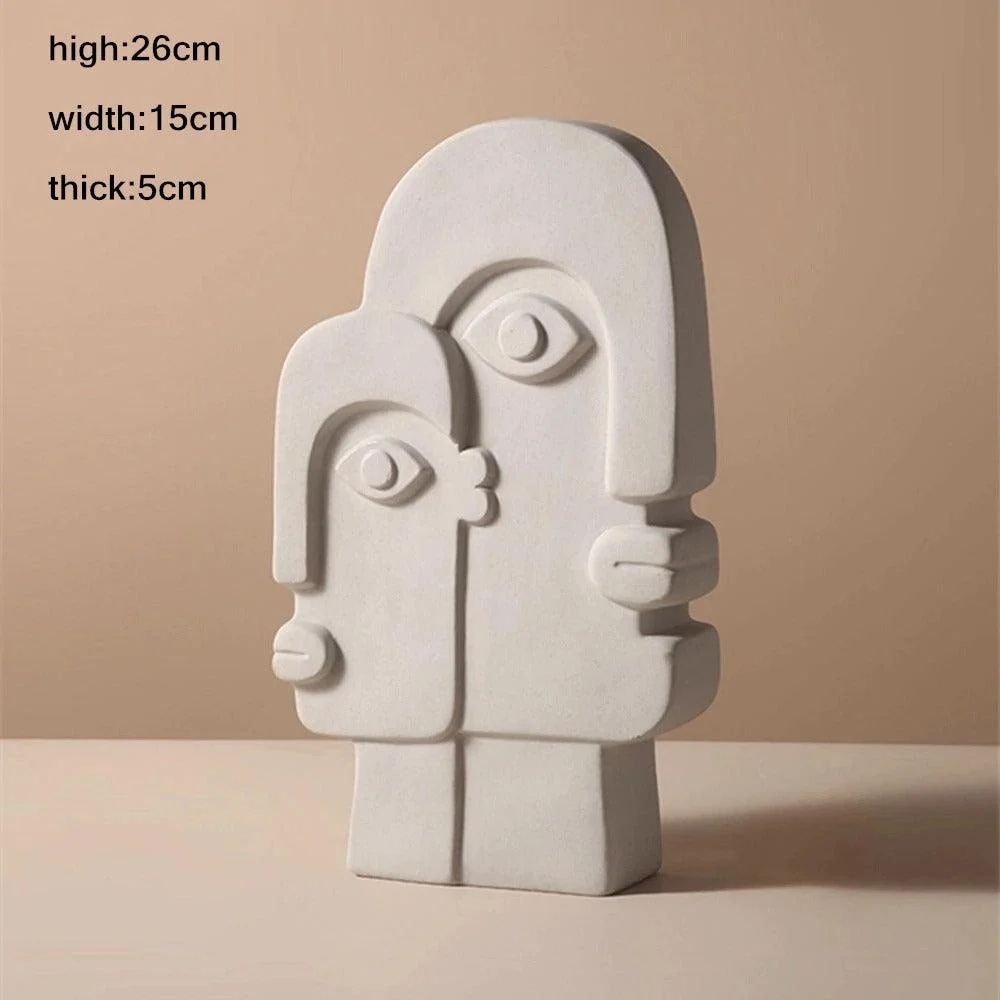 Mayan Face Vase - Homeko