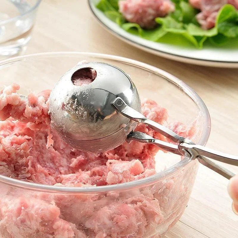 Meat Ball Maker Tool Stainless Steel Clip Round Rice Ball Shaper Spoon Meatball Making Mold Non 6d639d35 8fe1 4dfb 88d3 74daefd15768