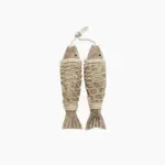 Mediterranean Wooden Hanging Fish