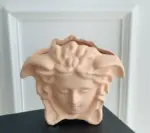 Medusa Human Face Vase