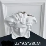 Medusa Human Face Vase