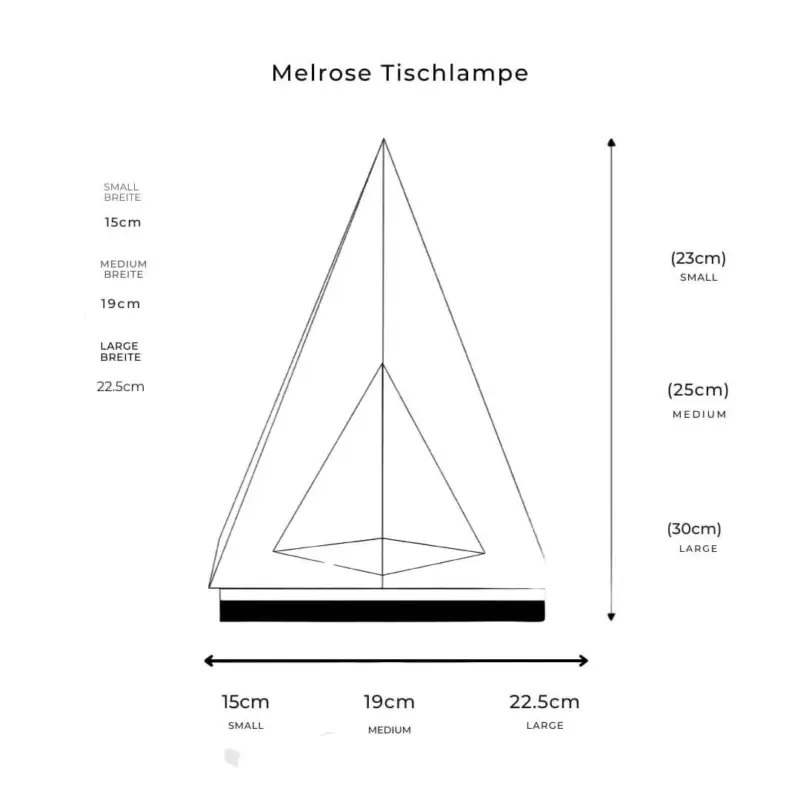 MelroseLEDTischlampe MinimalistischesDesign Energieeffizient EinfachzuInstallieren5