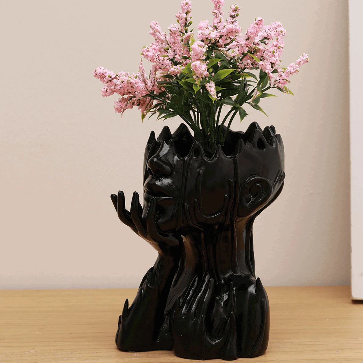 Melted Girl Planter -