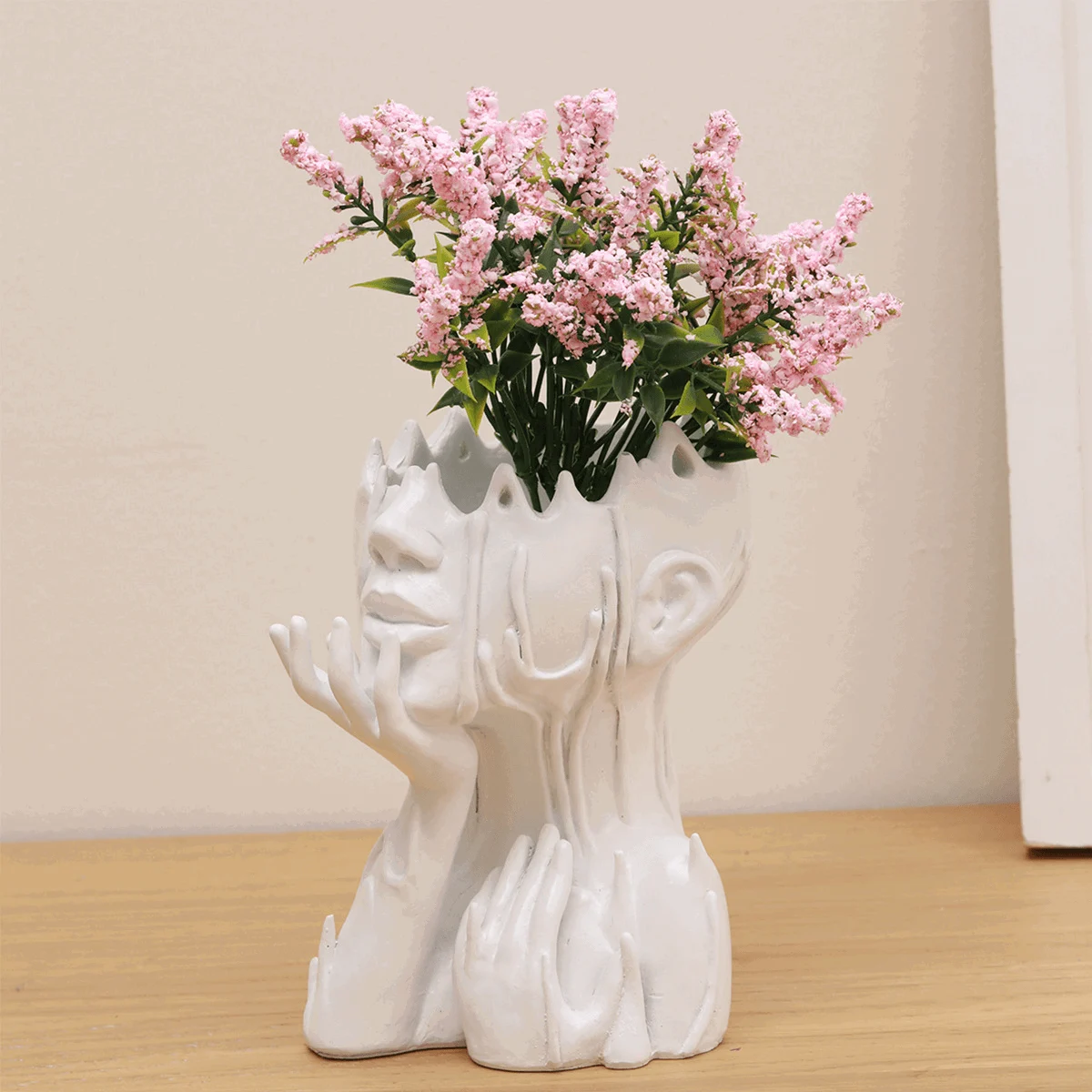 Melted Girl Planter -