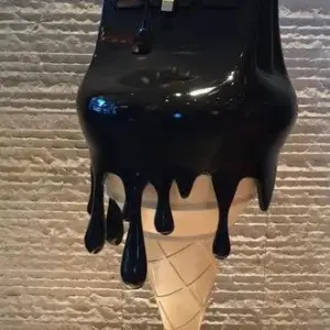 Melting Bag Sculpture - 