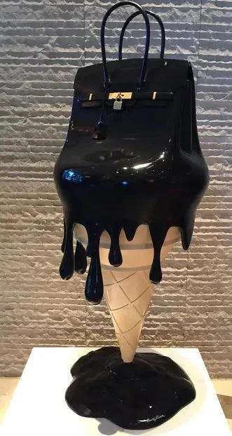 Melting Bag Sculpture -